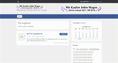 Desktop Screenshot of ankauf-verkauf-hier.de